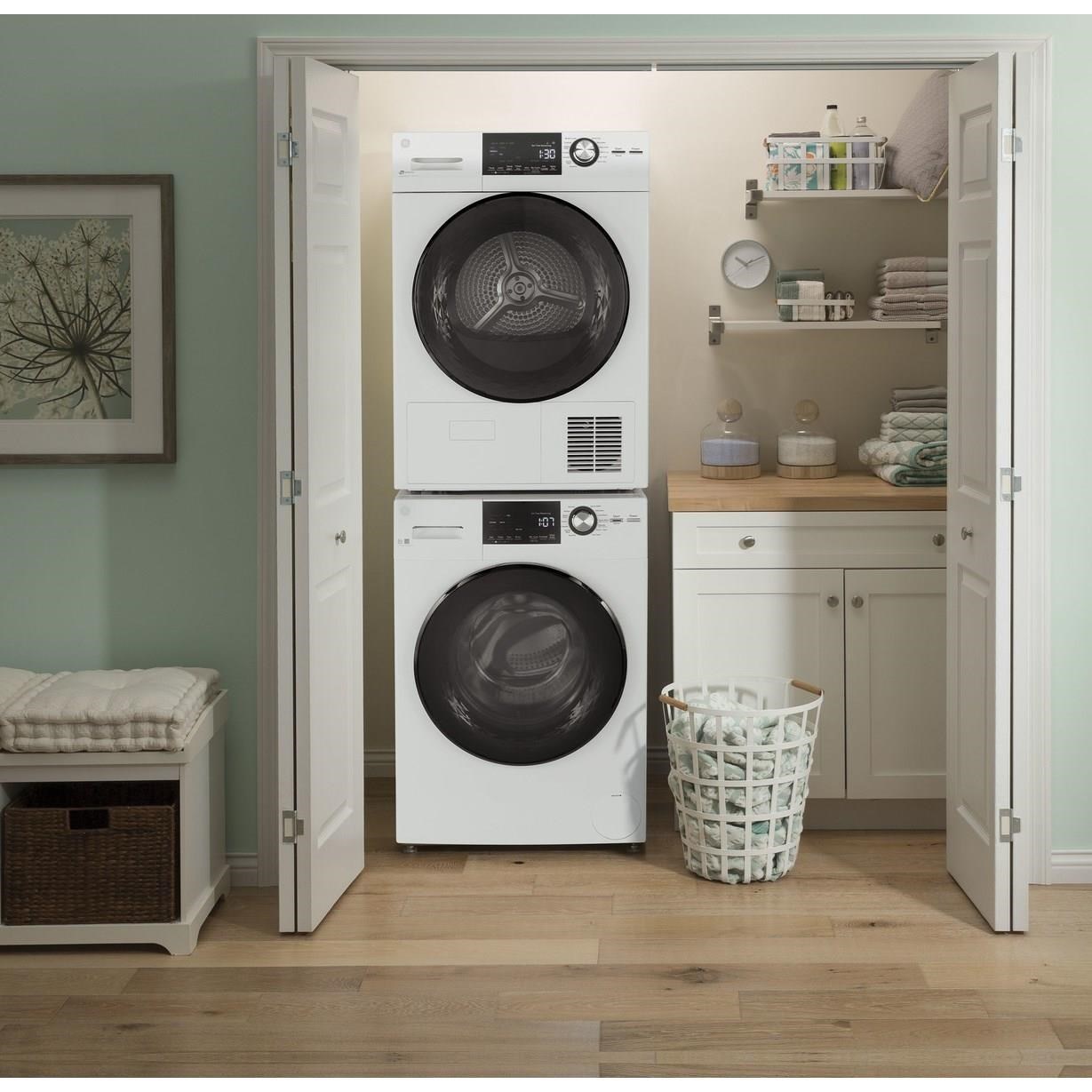 Ge 24 stackable washer hot sale dryer